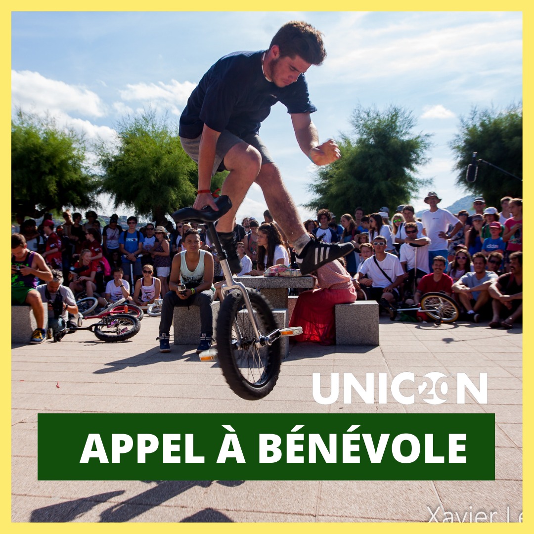 bénévole grenoble monocycle